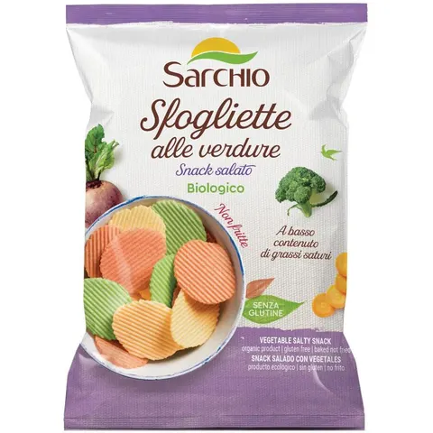 SARCHIO SpA SARCHIO SFOGLIETTE VERDURE 55G – immagine 1