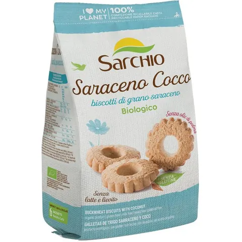 sarchio Biscotti Saraceni Cocco 200g – immagine 1