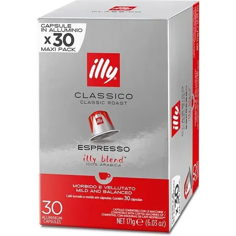 Illy 30 Capsule Compatibili Nespresso Classico – immagine 1