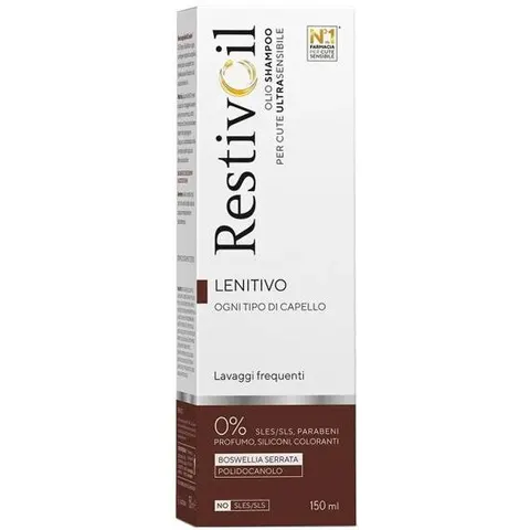 restiv-oil zero Restivoil Zero Lenitivo Shampoo 150 ml – immagine 1