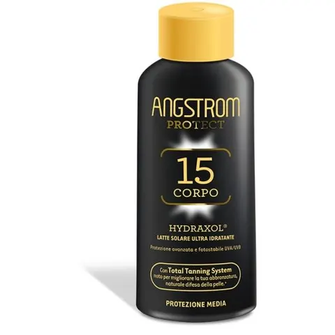 Latte Solare Hydraxol SPF15 175ml Angstrom – immagine 1