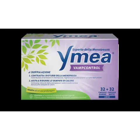 Ymea Vamp Control Integratore Menopausa 32+32 Capsule – immagine 1