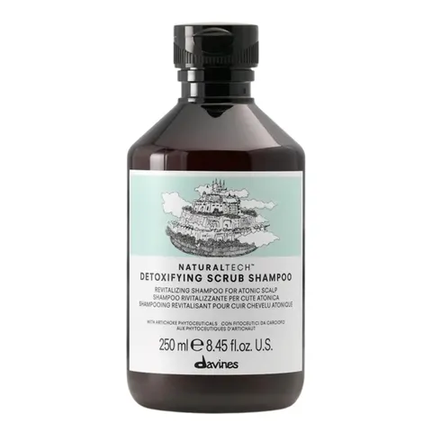 Davines Naturaltech detoxifying scrub champú 250 ml – imagen 1