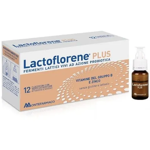 Montefarmaco Otc Spa Lactoflorene Plus 12 Flaconcini 10ml – immagine 1