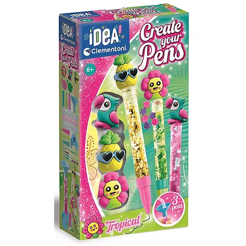 CLEMENTONI Penne Tropical Mini Lab – immagine 1