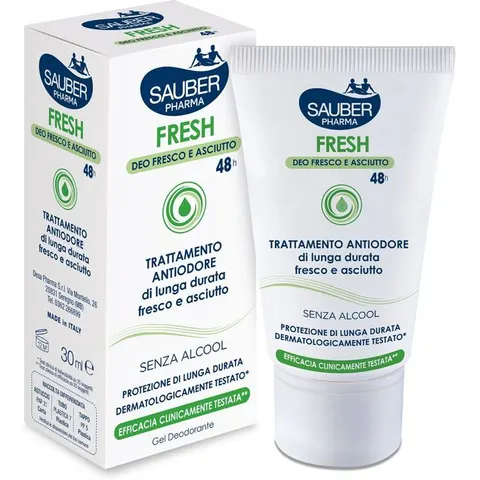 sauber fresh deodorante gel astuccio 30 ml – immagine 1