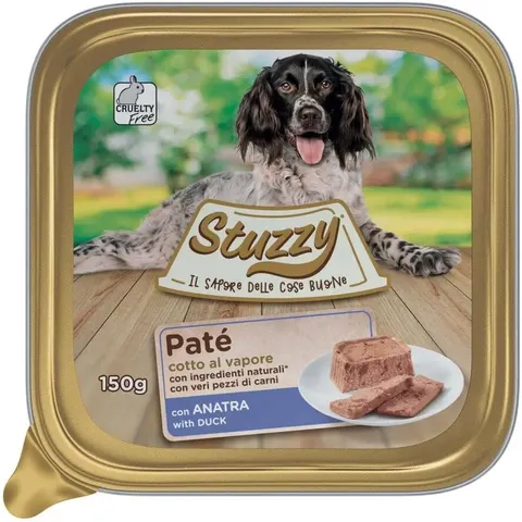 Schesir Spa Stuzzy Dog Pate Anatra 150g – immagine 1