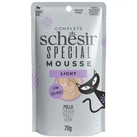Schesir Special Light 12 x 70 g - Frango – imagen 1