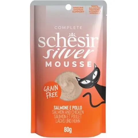 Schesir Spa Schesir Cat Silv Mousse Salm – immagine 1
