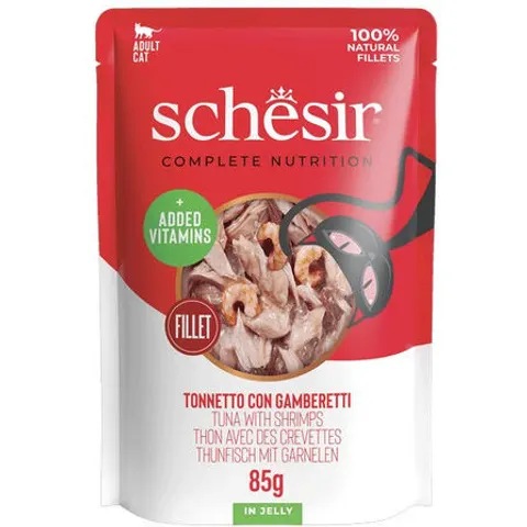 Schesir Tuna with Shrimps 85g – image 1