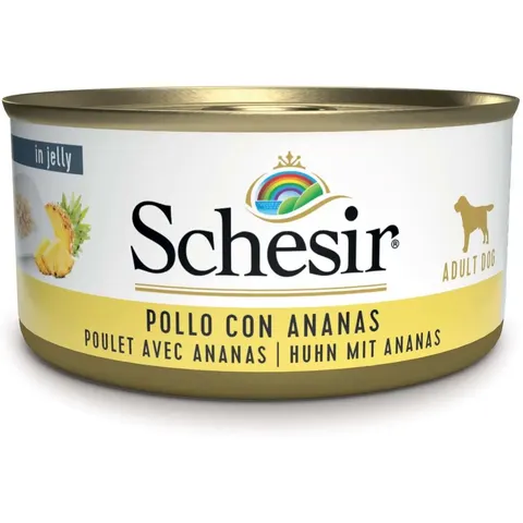 Whitebridge Pet Brands Srl Schesir Filetti Pollo Anan150g – immagine 1