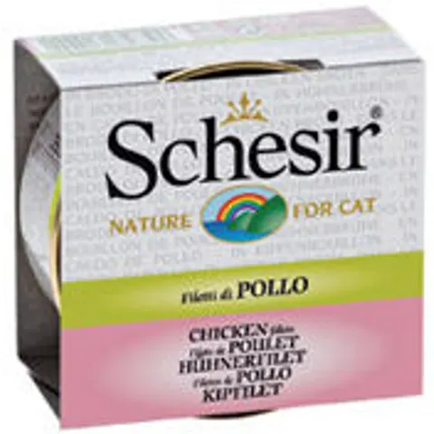 Whitebridge Pet Brands Srl Schesir Filetti Pollo 70g – immagine 1