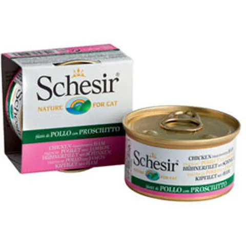 Whitebridge Pet Brands Srl Schesir Filetti Pollo Pr 85g – immagine 1