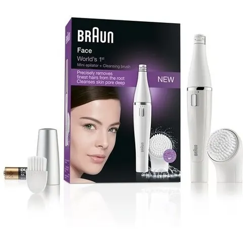Epilatore Braun FACESPA 810 White e Silver – immagine 1