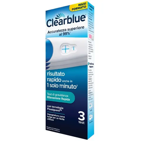 PROCTER & GAMBLE SRL Clearblue test gravidanza 3 pezzi – immagine 1
