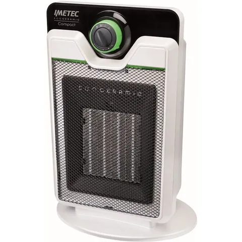 Imetec Termoventilatore Compact-bianco E Nero – immagine 1