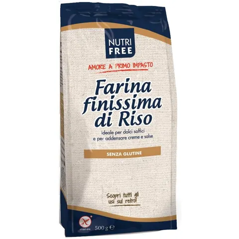 nutrifree farina riso fina500g – immagine 1
