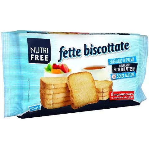 nutrifree Fette Biscottate 225g – immagine 1
