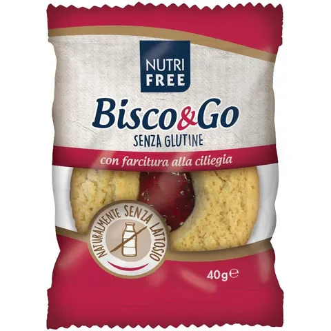 nutrifree bisco&go ciliegia40g – immagine 1