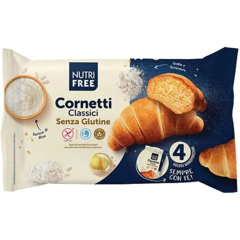 nutrifree cornetti classici 4 x 50 g – immagine 1