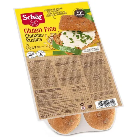 schar ciabattine rustiche 200g – immagine 1