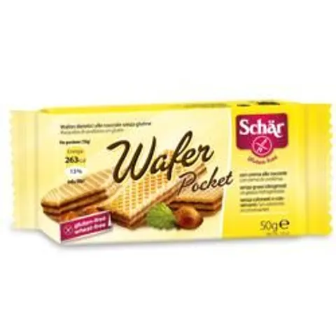 schar Wafers Pocket Nocciole 50g – immagine 1