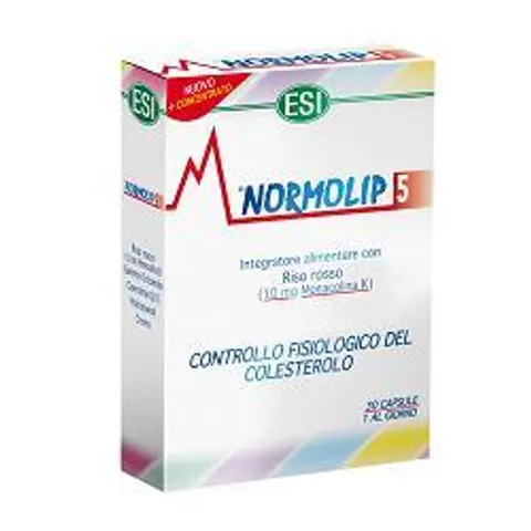 normolip Esi 5 Integratore Controllo Colesterolo 30 Capsule – immagine 1