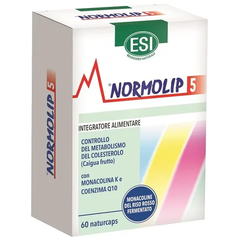 normolip Esi 5 Integratore Controllo Colesterolo 60 Capsule – immagine 1