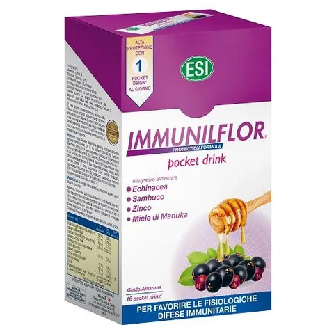 TrepatDiet Immunilflor Pocket Drink 16 Sobres – imagen 1