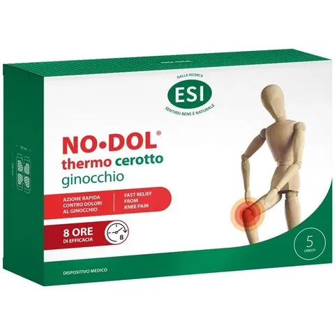 esi no dol thermo cerotto ginocchio 5 pezzi – immagine 1