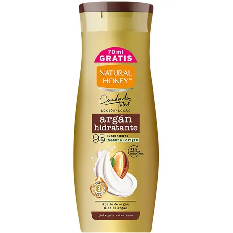 Natural Honey Elixir De Argan loción corporal 330 ml – imagen 1