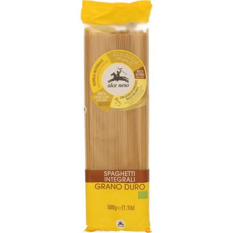 ALCE NERO Spaghetti Integr.3 500g – immagine 1
