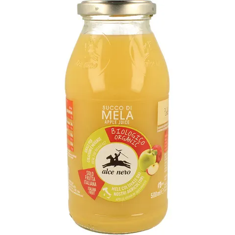 Alce Nero Alce Succo 100% Mela Bio 500ml – immagine 1