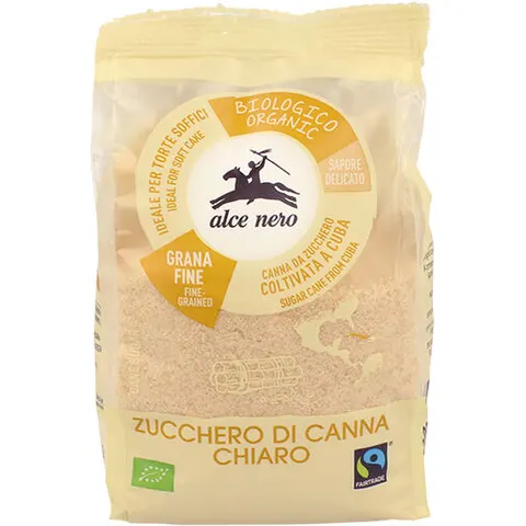 alce nero Zucchero canna chiaro bio – immagine 1