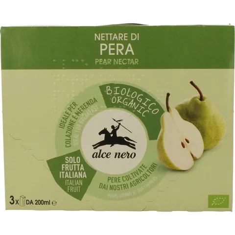 Alce Nero Alce Nett.Pera 3x200ml – immagine 1