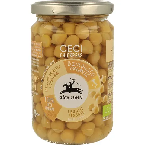 Alce Nero Alce Ceci Lessati Bio 300g – immagine 1