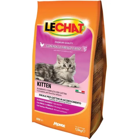 Monge & C. Lechat Croccantini Kitten1,5kg – immagine 1
