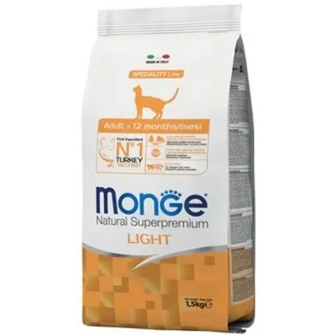 Monge & C. Monge Cat Nat Light Tacchino – immagine 1