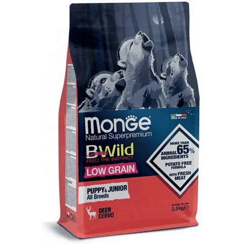Monge & C. Monge Low Grain Ab Puppy Cervo – immagine 1