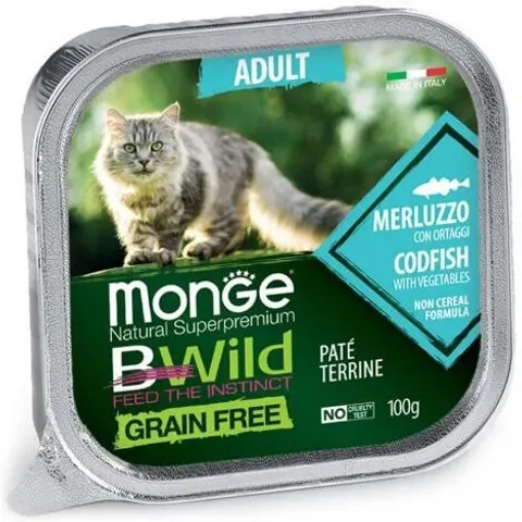 Monge & C. Monge Bwild Cat Ad Merluz/ort – immagine 1