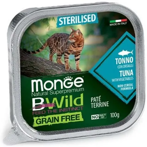 Monge & C. Monge Bwild Cat Steril Ton/ort – immagine 1