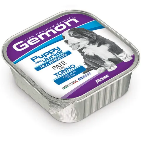 Monge & C. Gemon Pate' Puppy Junior Tonno – immagine 1