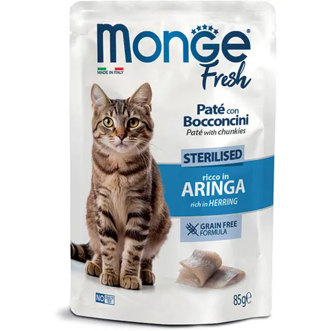 Monge & C. Monge Fresh Cat Ster Aringa85g – immagine 1