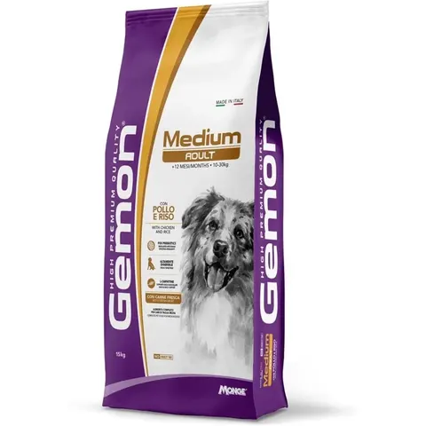 Monge MEDIUM ADULT CON POLLO 15KG – immagine 1
