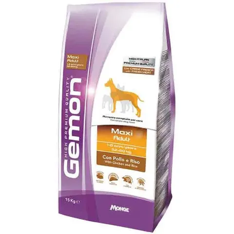 Monge MAXI ADULT CON POLLO E RISO 15KG – immagine 1