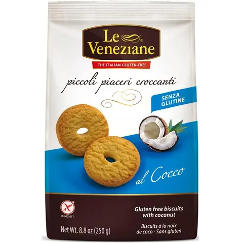 le veneziane Biscotti Cocco 250g – immagine 1