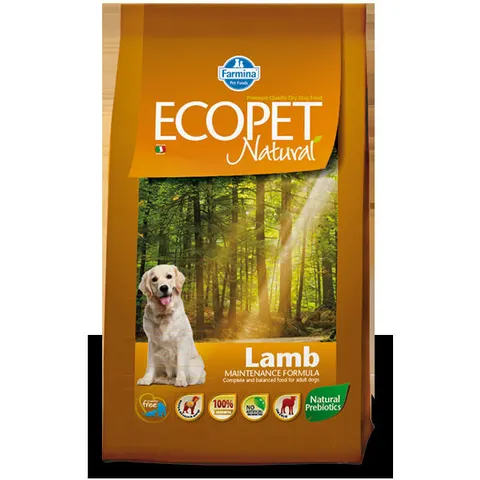 Russo Mangimi Ecopet Natural Lamb 2,5kg – immagine 1