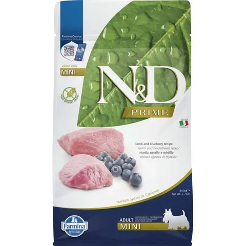 N&D Prime hondenvoeding Lam small breed 800 gr. – afbeelding 1