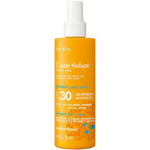 Pupa LATTE SOLARE Latte SPF30 – trasparente 200ml – immagine 1