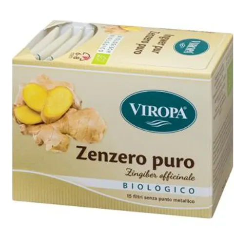 viropa zenzero puro bio 15 bustine – 926674146 – immagine 1